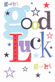 Brimming with spirit, this bold and bright good luck card captures what it means to cheer on someone from Dagenham. The 'Good Luck' inscription dances in an orchestration of pastel blue, ruby red, mossy green, and plum purple, each letter thoughtfully shaped to reflect the vibrant individuality found throughout the community-from bustling markets to sunny pub gardens. Sprinkles of navy, lilac, and yellow-green stars weave across a pure white background, much like twinkling lights above Barking Park. The texture is smooth beneath the fingertips-a gentle reassurance as tangible as a fresh bouquet tied with a knowing, encouraging hand. Perfect for moments of change-a job interview, a school performance, a new house-this card is infused with unspoken optimism and the tried-and-true belief of Dagenham's residents in each other's journeys, just as Flowers Dagenham quietly nurtures hope and happiness with every heartfelt delivery.